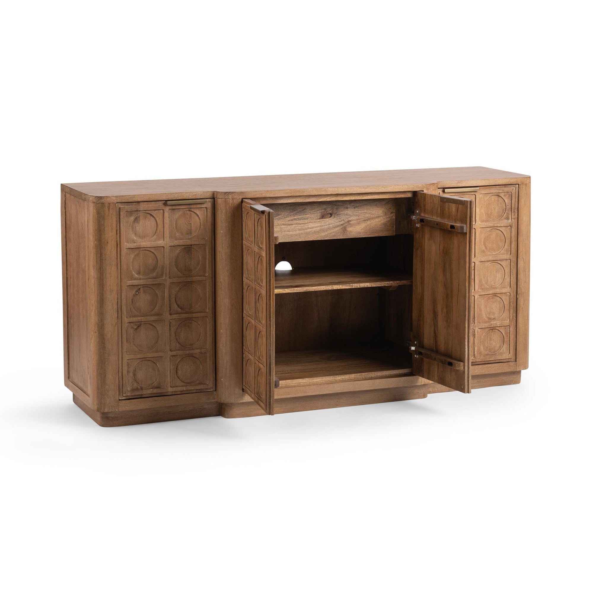 Cleveland 4 Door Cabinet - Santy Taupe