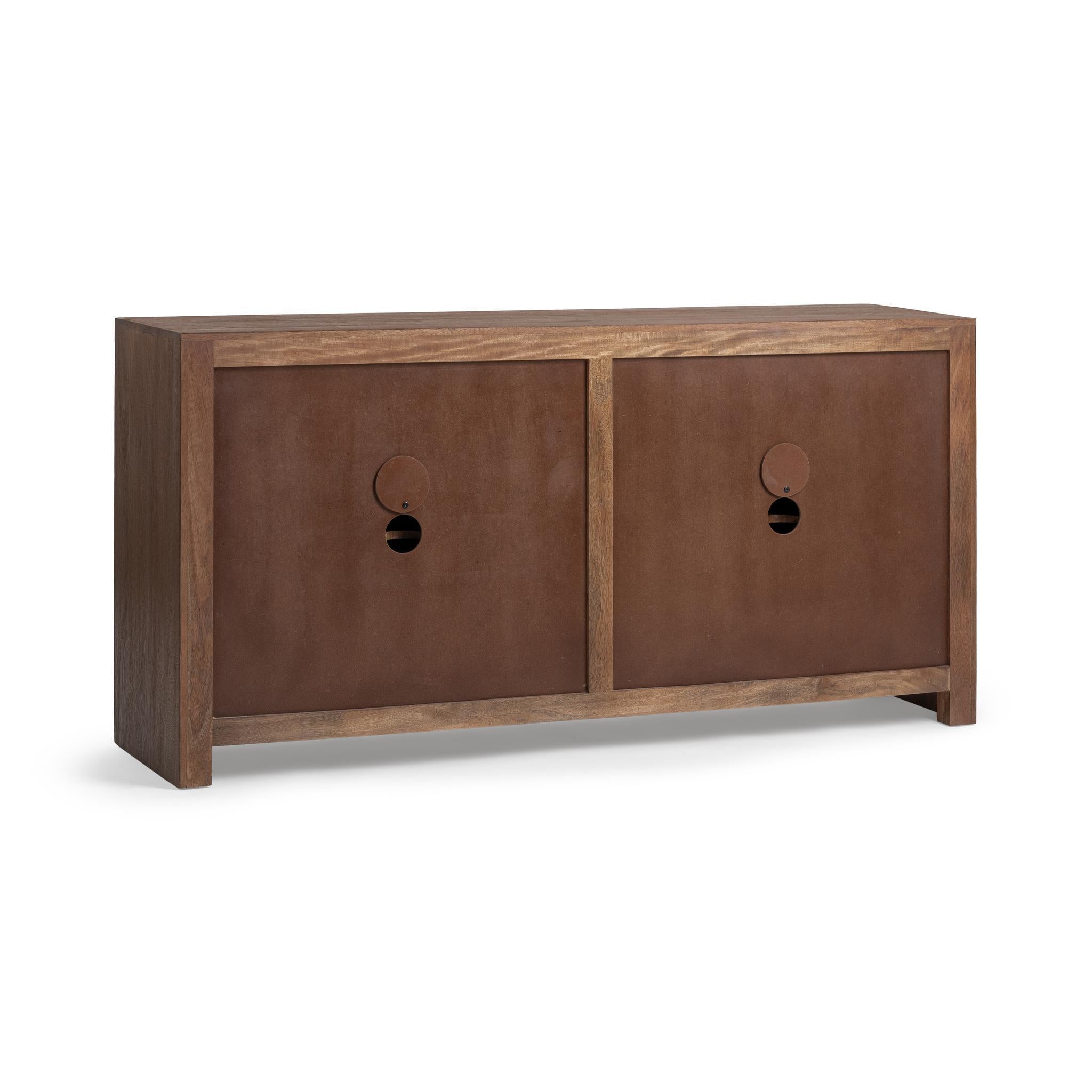 Glendale 4 Door Buffet - Toasted Chestnut