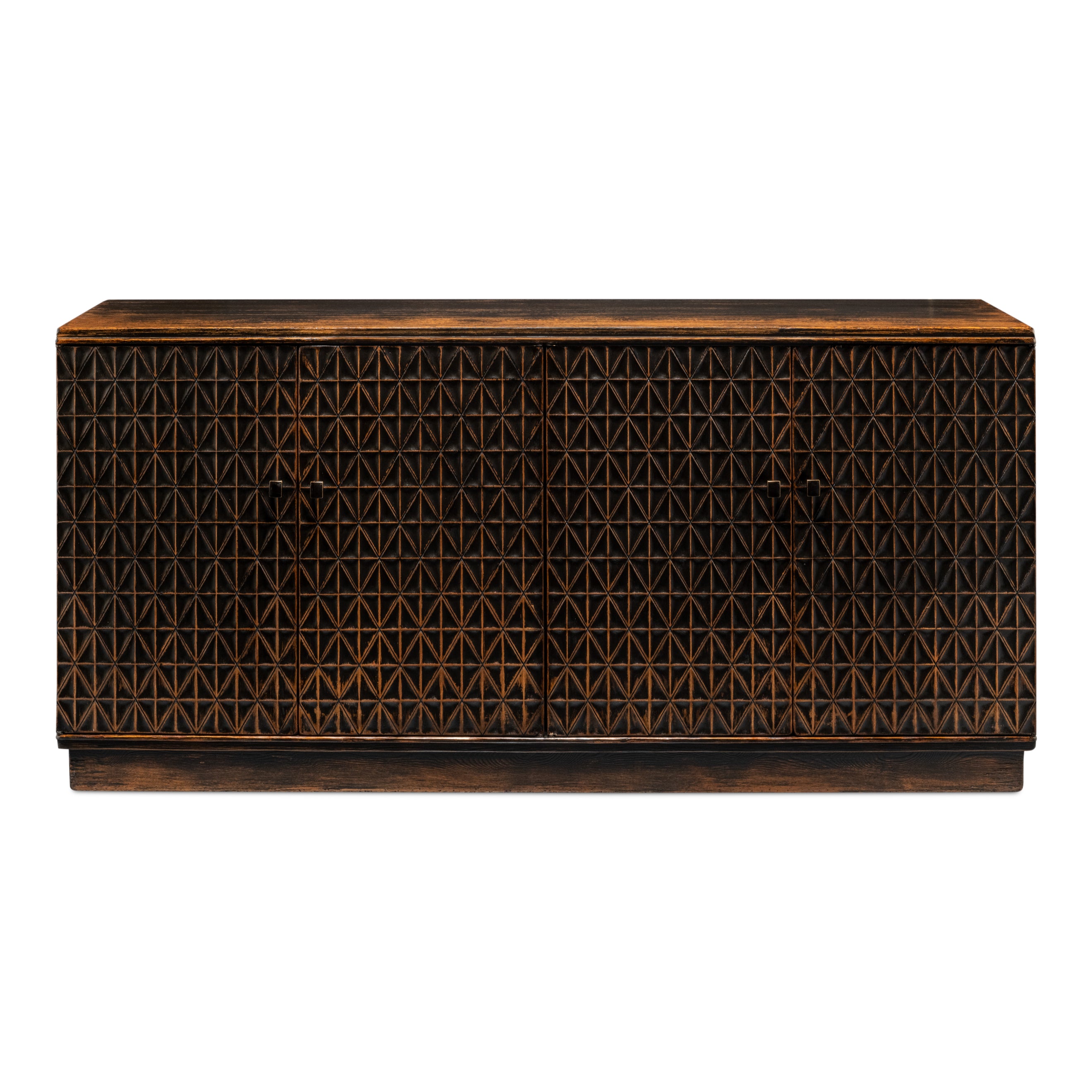 Scrubboard Front Sideboard - Ebony