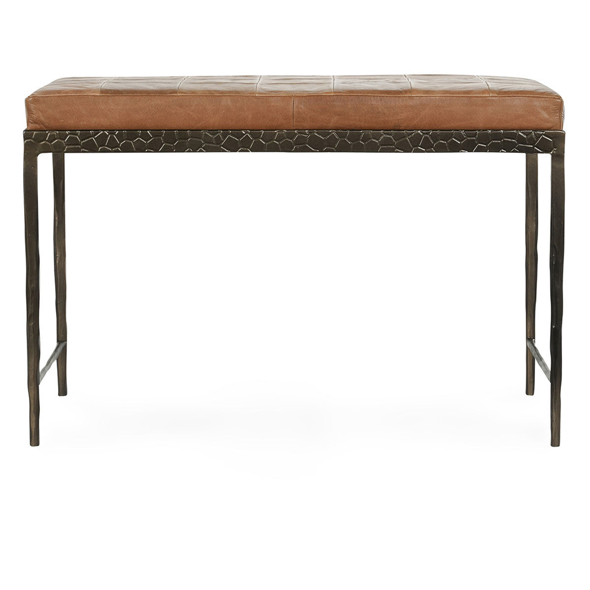 Malo Leather 28" Bench by Classic Home