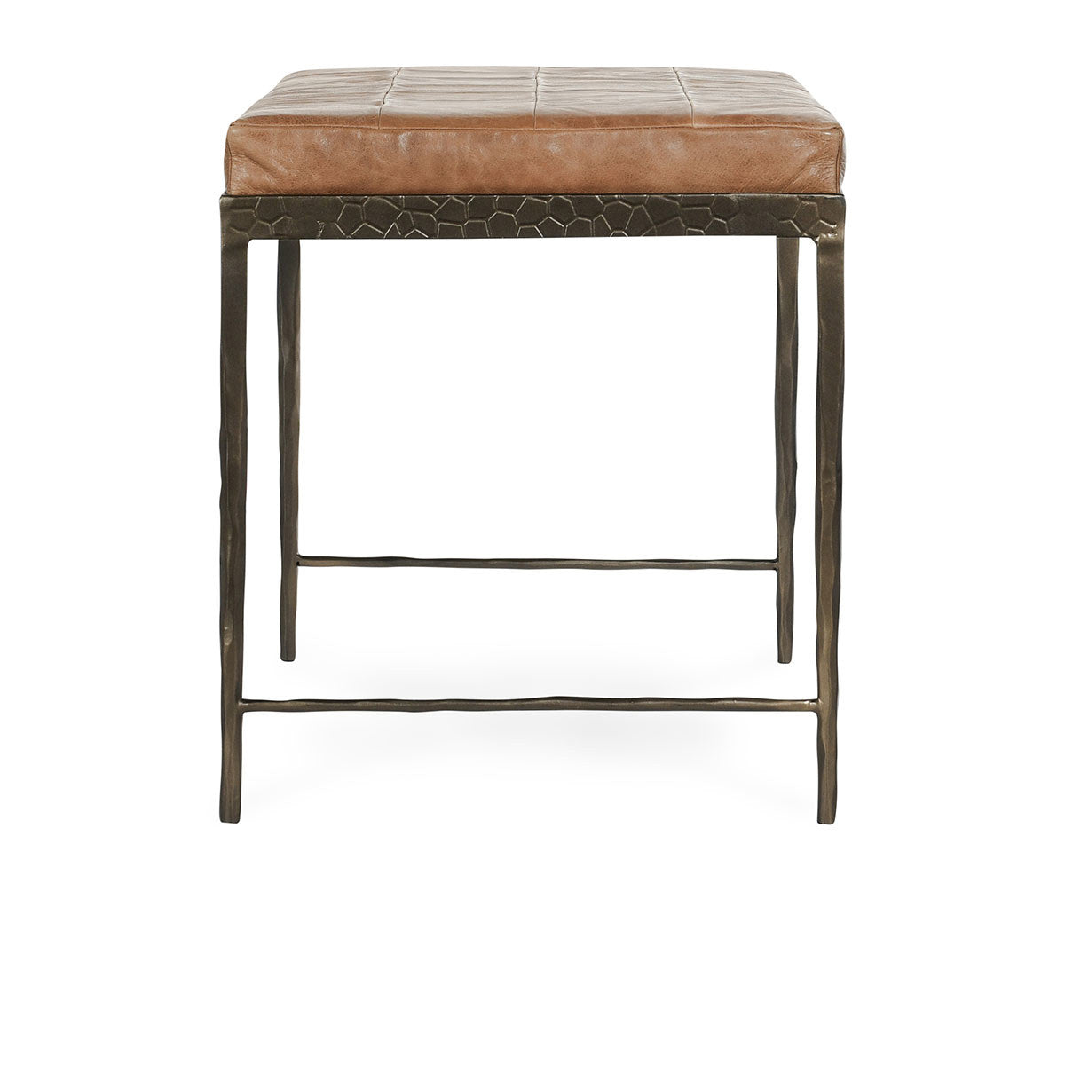 Malo Leather 28" Bench by Classic Home