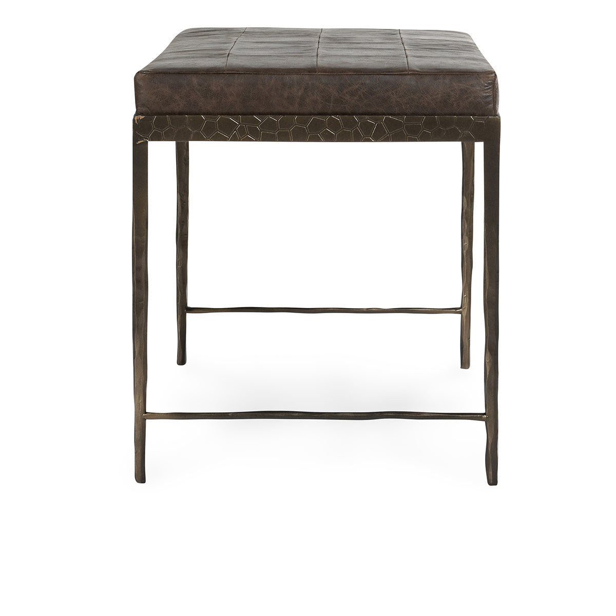 Malo Leather 28" Bench by Classic Home
