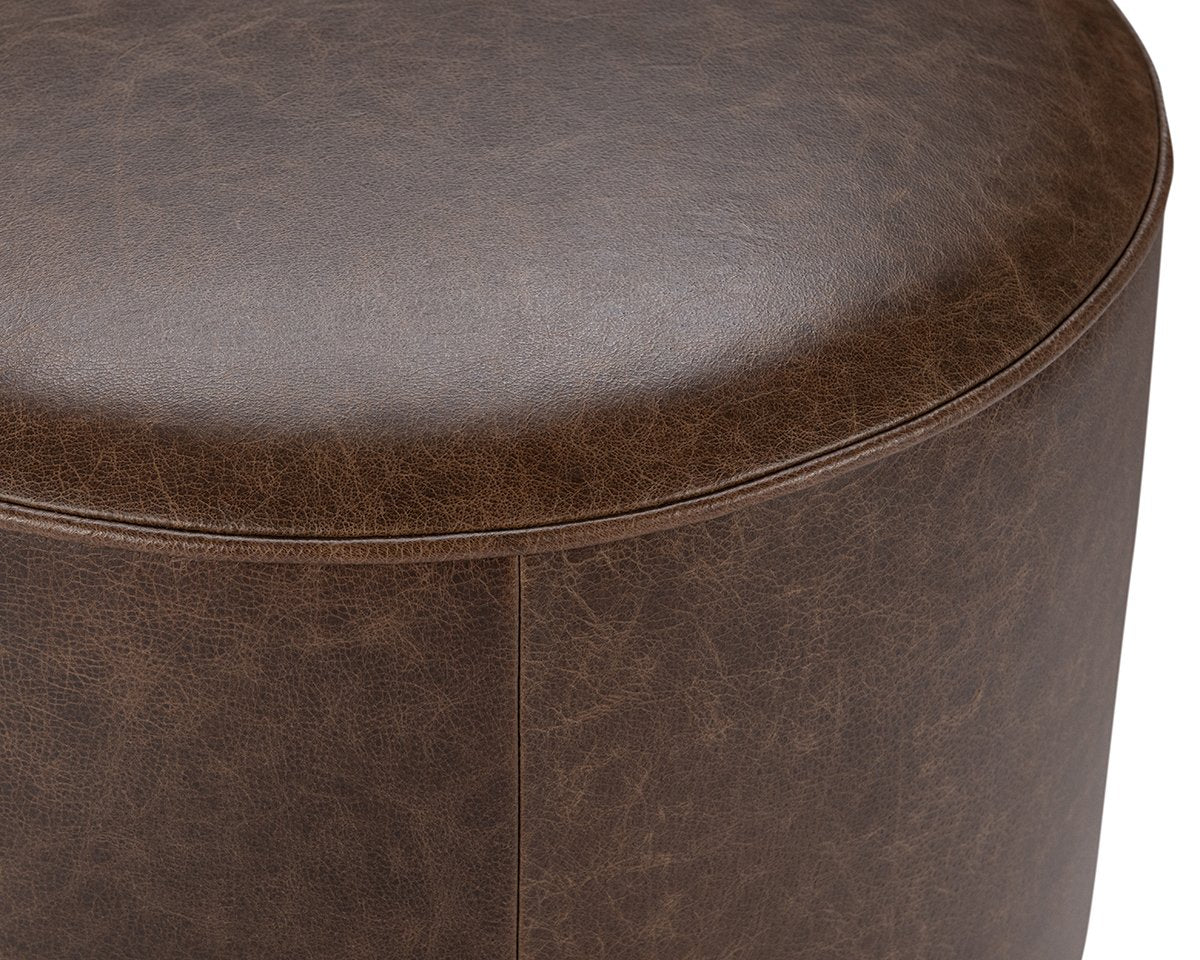 Clair Leather Round End Table Side & End Tables Classic Home , Black Friday Sale Classic Home Furniture Sale, Old Bones Co, Mid Century Furniture Sale, Four Hands Furniture, Black Friday Sale Clair Leather Round End Table,Gus Sale, Perigold Clair Leather Round End Table Side & End Tables Black Friday Sale , Perigold Sale Clair Leather Round End Table,Clair Leather Round End Table Lulu and Georgia, Burke Decor Sale Clair Leather Round End Table, www.oldbonesco.com