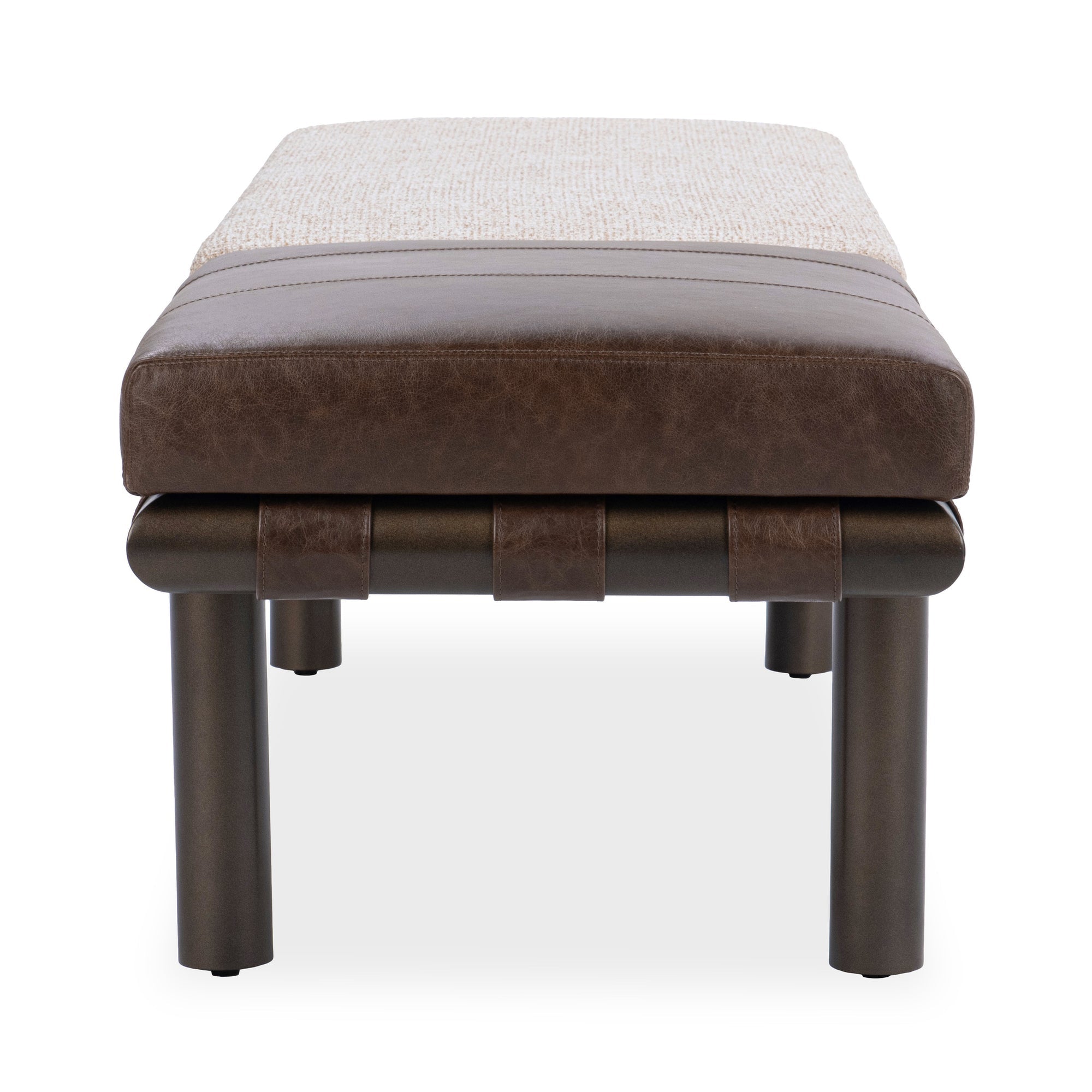 Brooklyn Accent Bench - Cocoa Latte