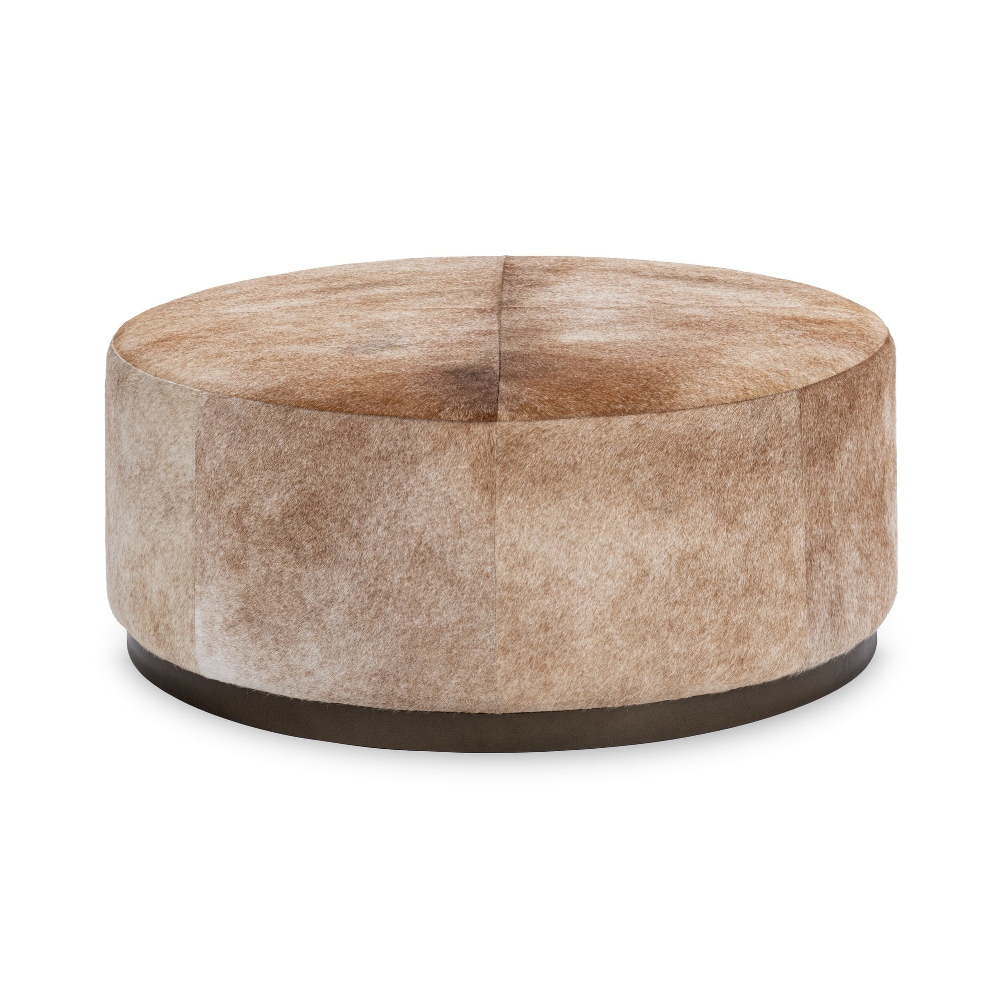Andre Round Ottoman - Canyon Dust