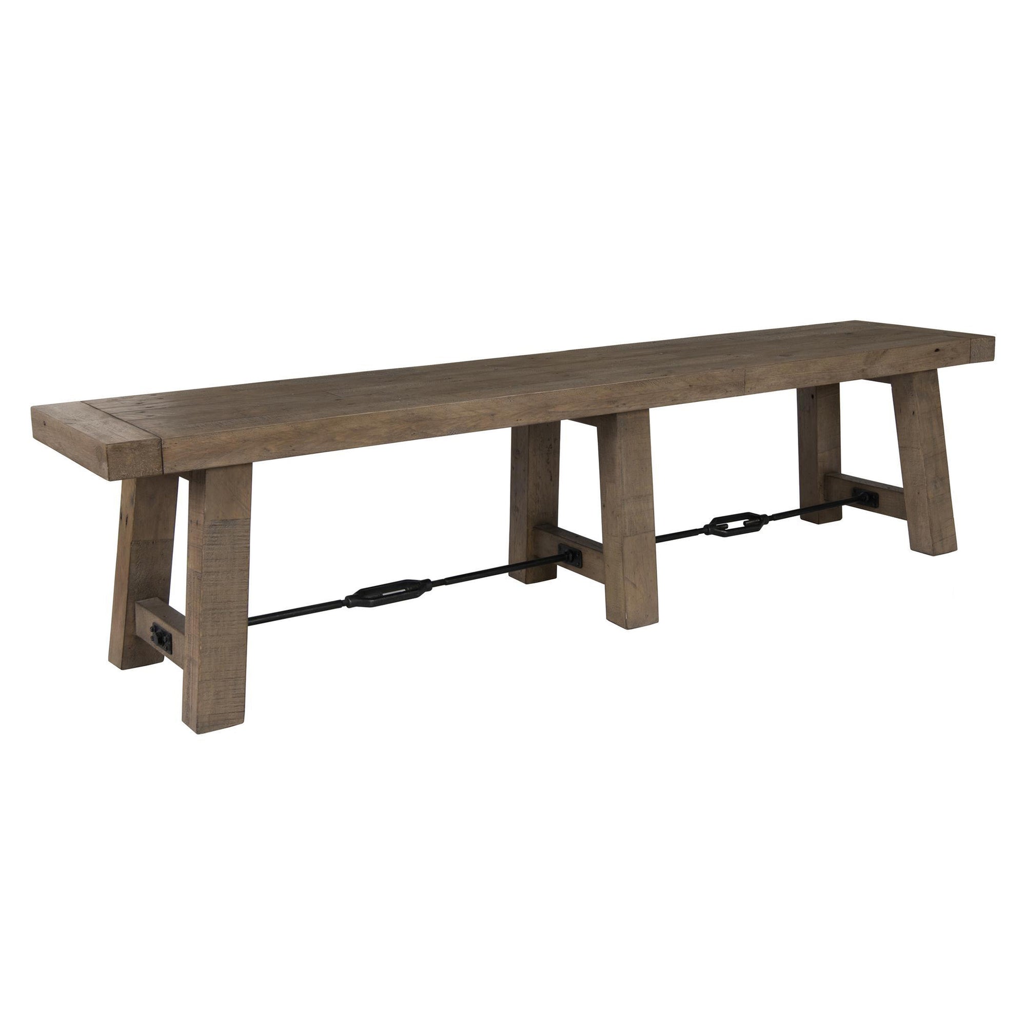 Tuscany Dining Bench - Distressed Brown