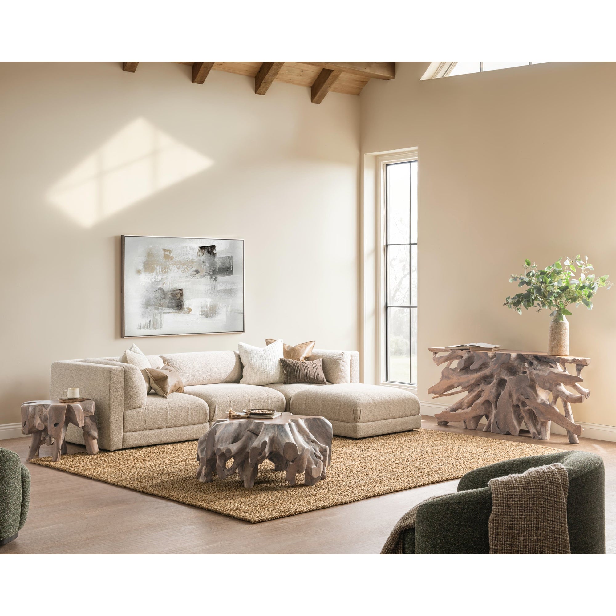 Adalynne 6 Piece Sectional - Buttermilk