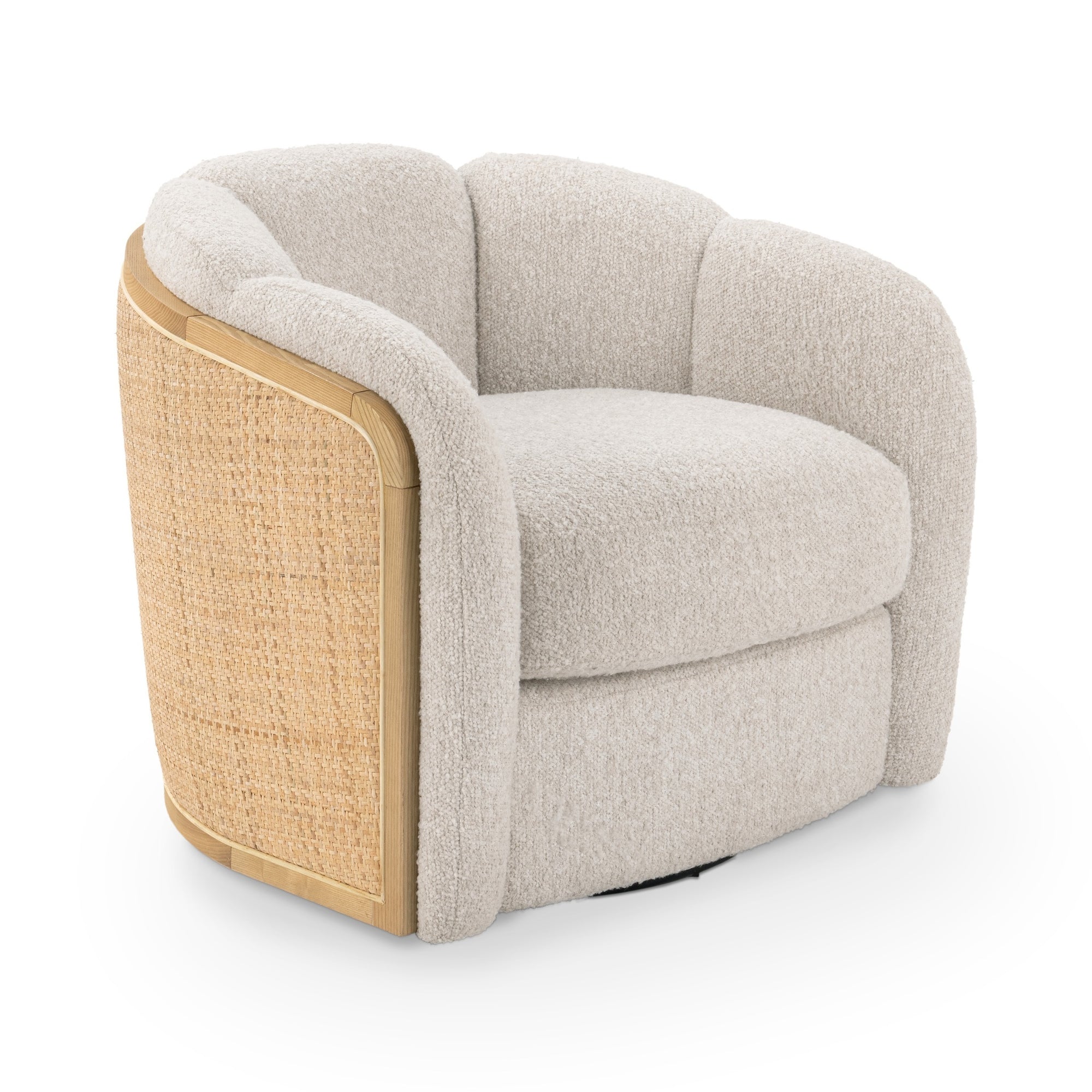 Daisy Upholstered Swivel Chair