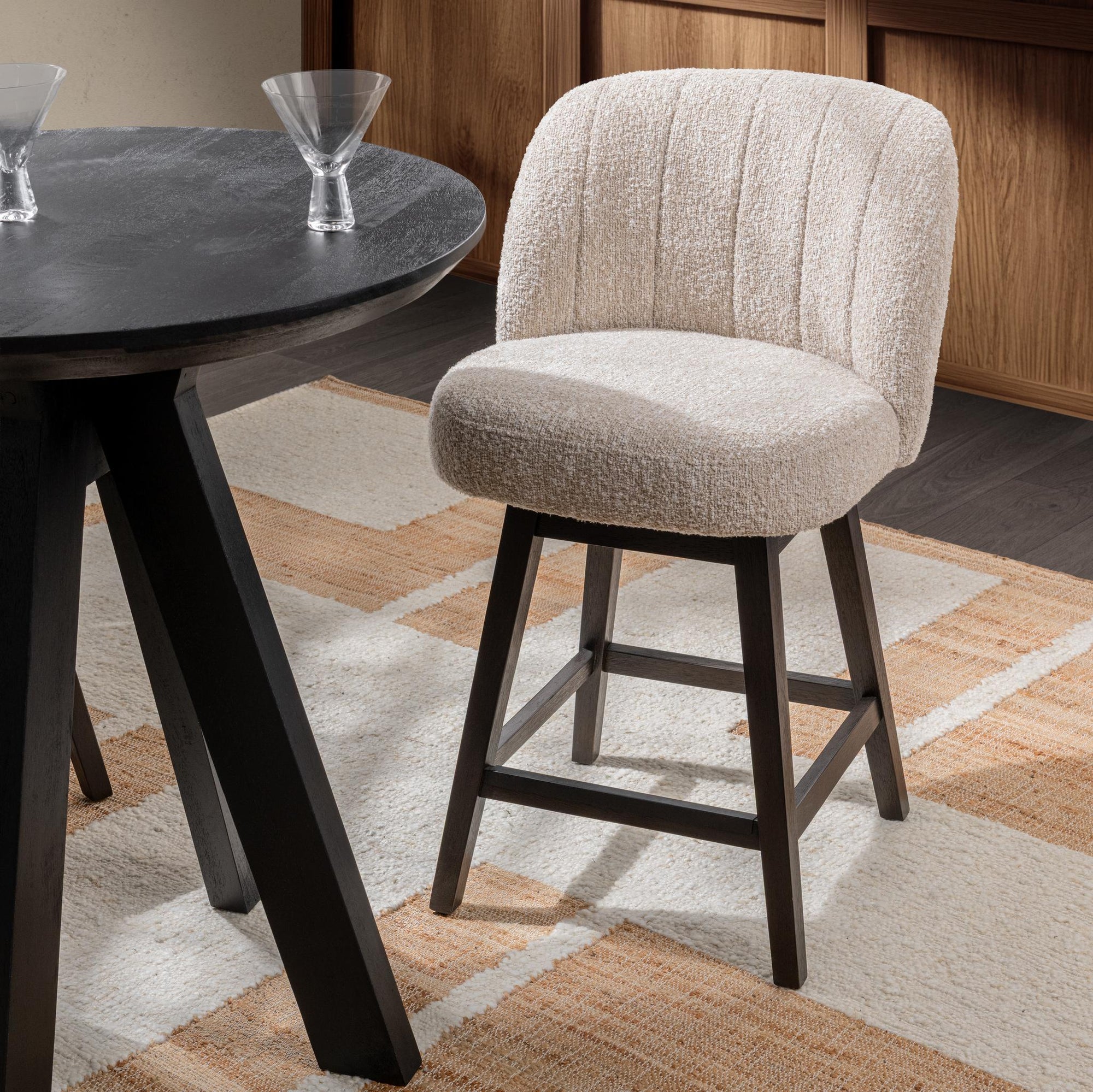 Della Swivel Counter Stool