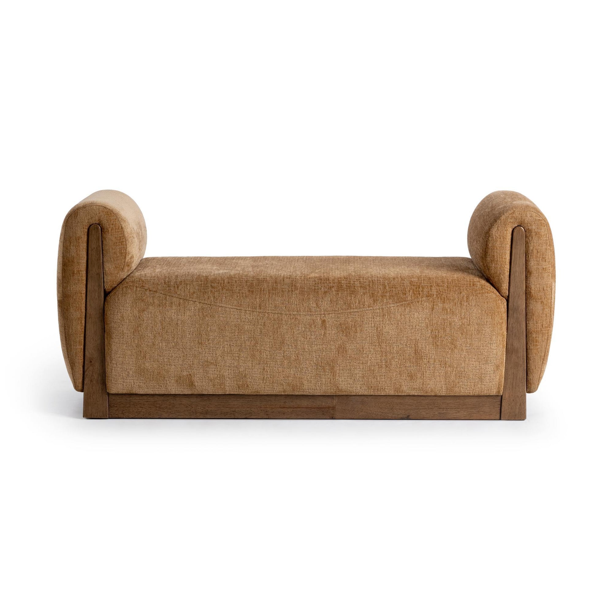 Soraya Accent Bench - Spiced Amber