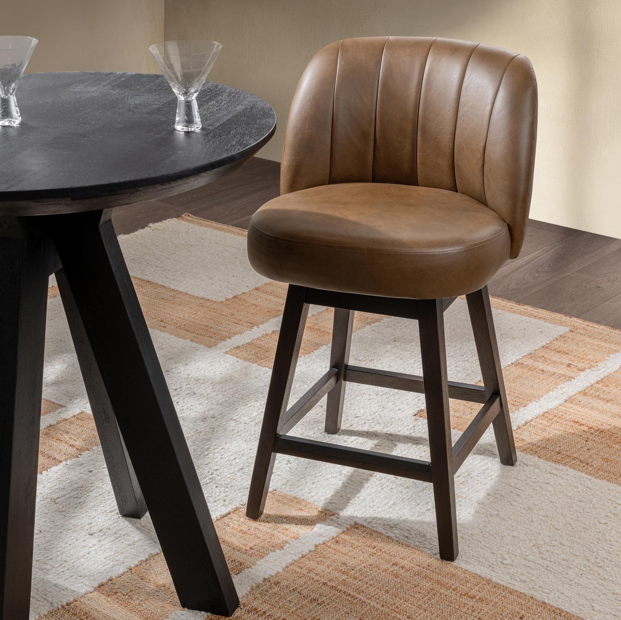 Della Swivel Counter Stool