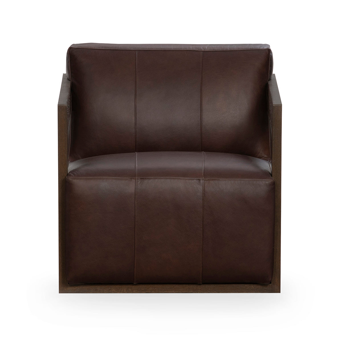 Joseph Leather Swivel Chair
