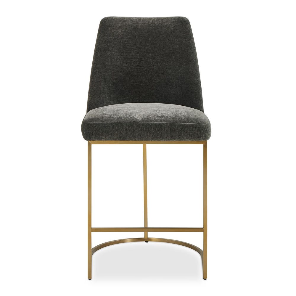 Uttermost Hanni Charcoal Counter Stool
