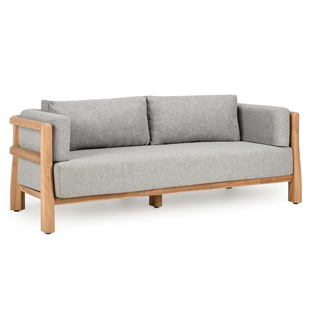 Aston Outdoor Sofa - Natural/Gray