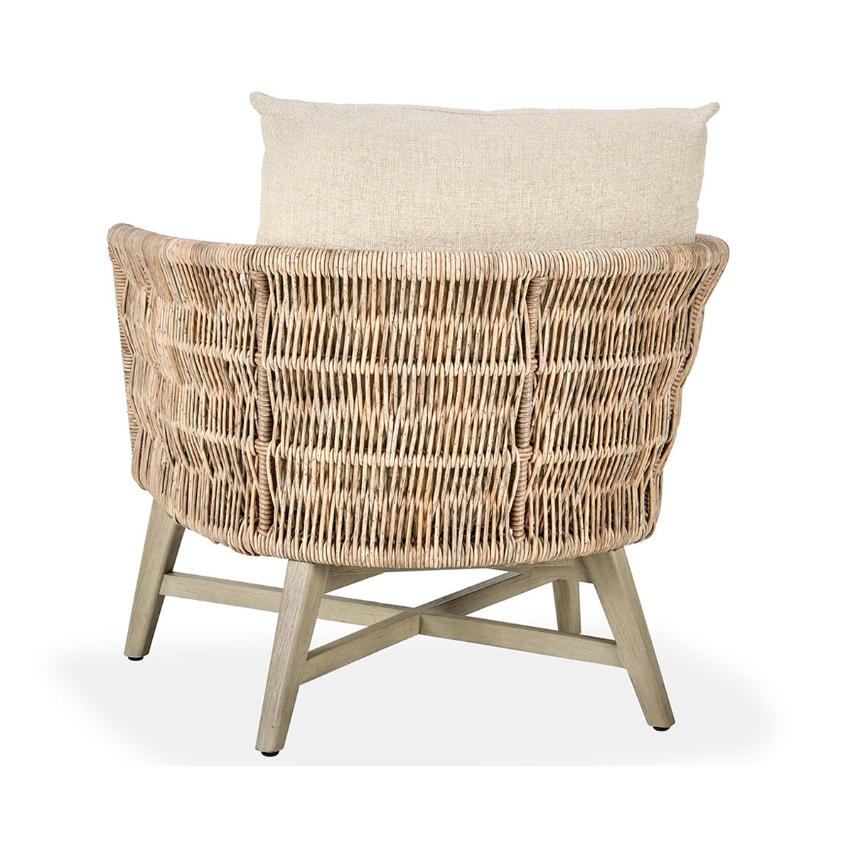 Collins Outdoor Accent Chair - Natural with Sand