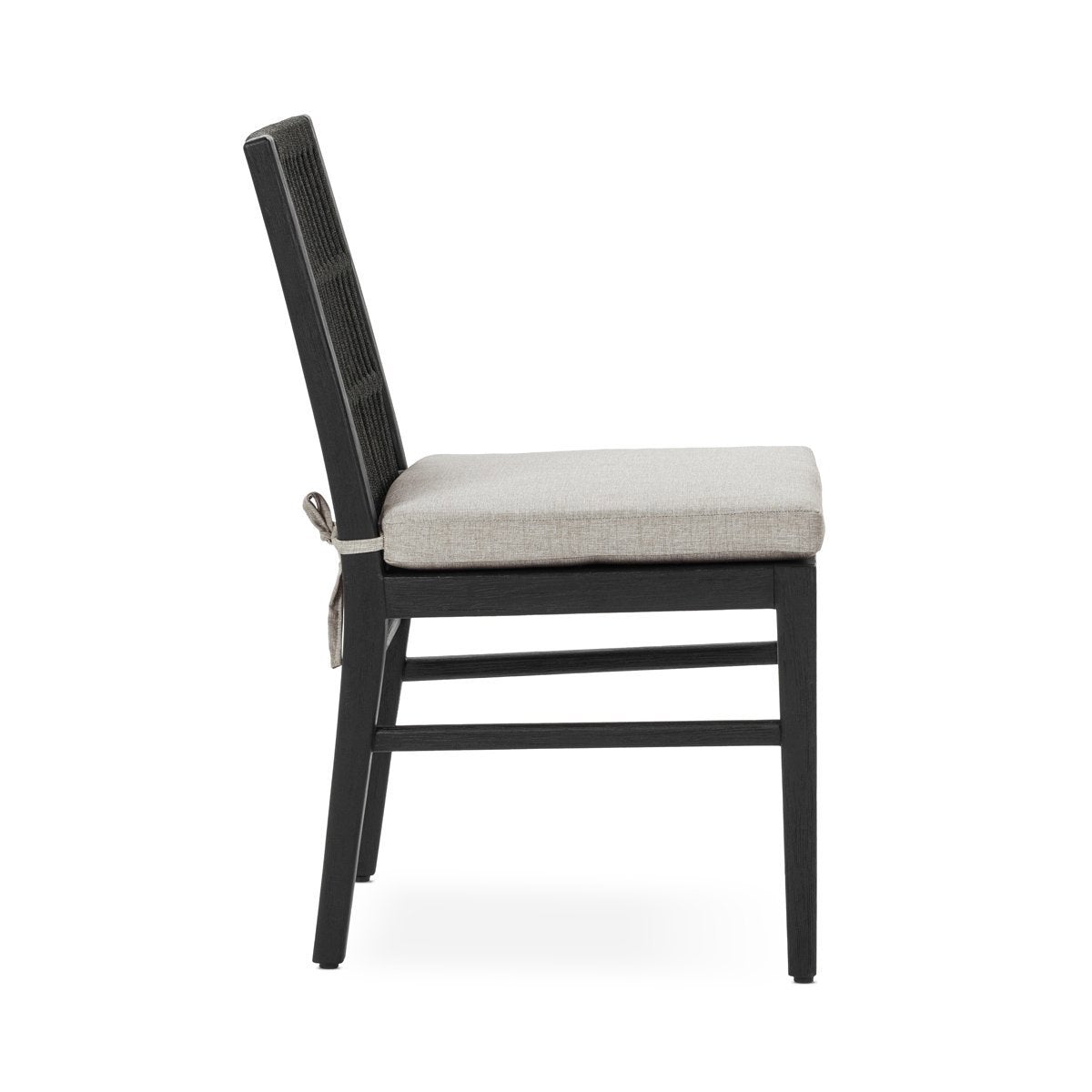 Westville Outdoor Dining Chair Set of 2 - Black