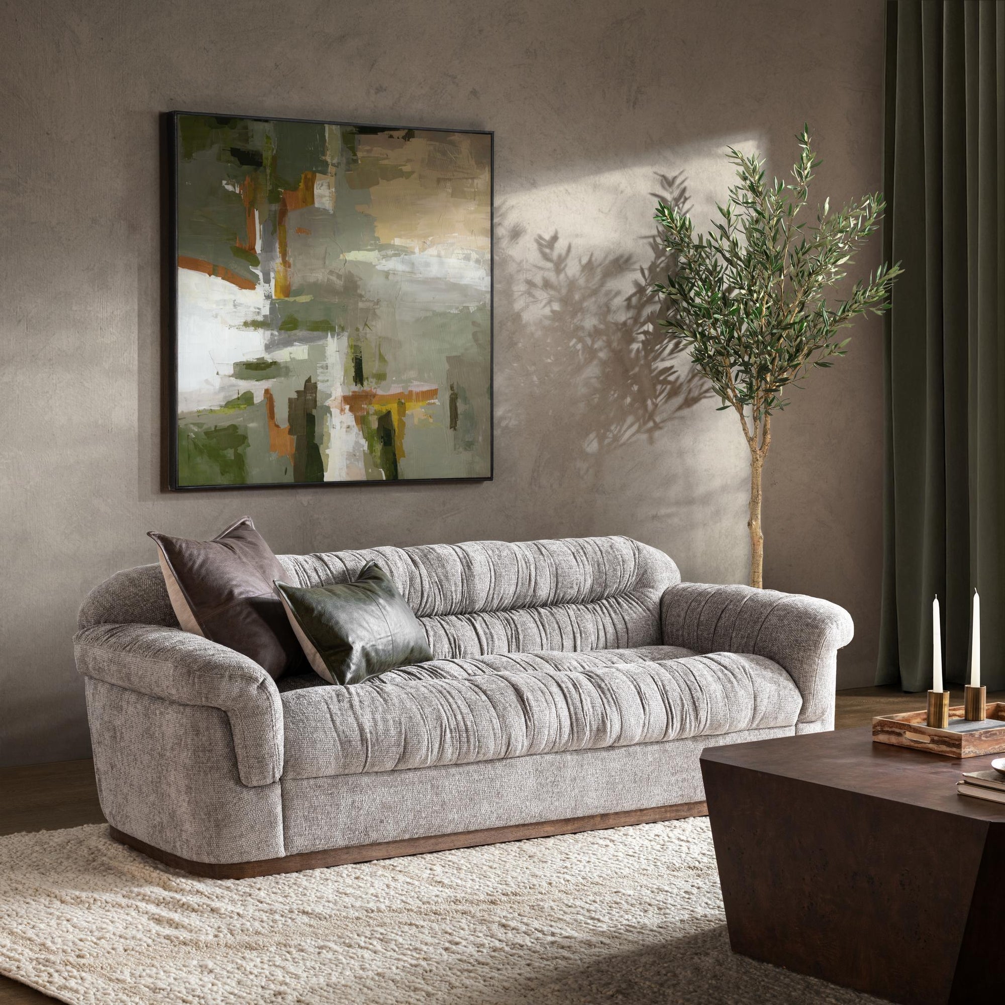 Adam Sofa - Smoky Pearl