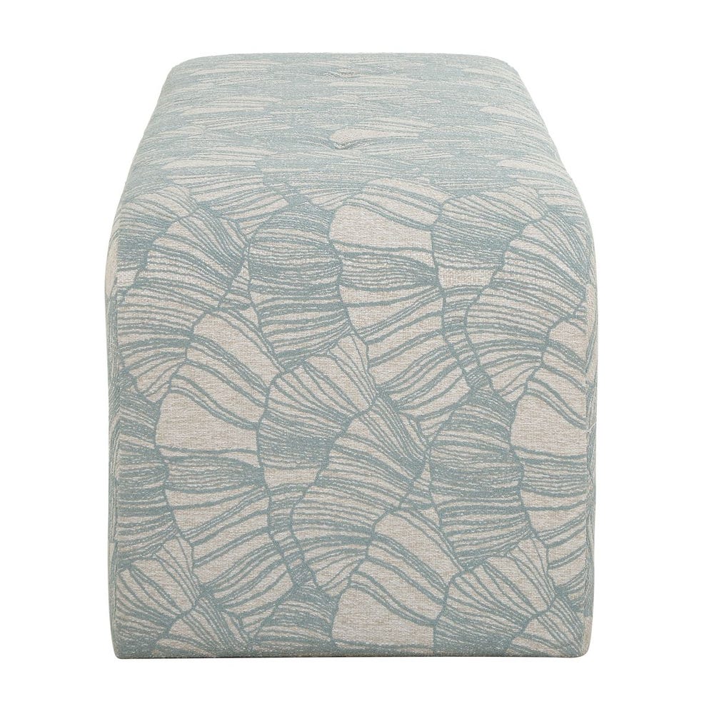 Uttermost Amie Spa Blue Bench