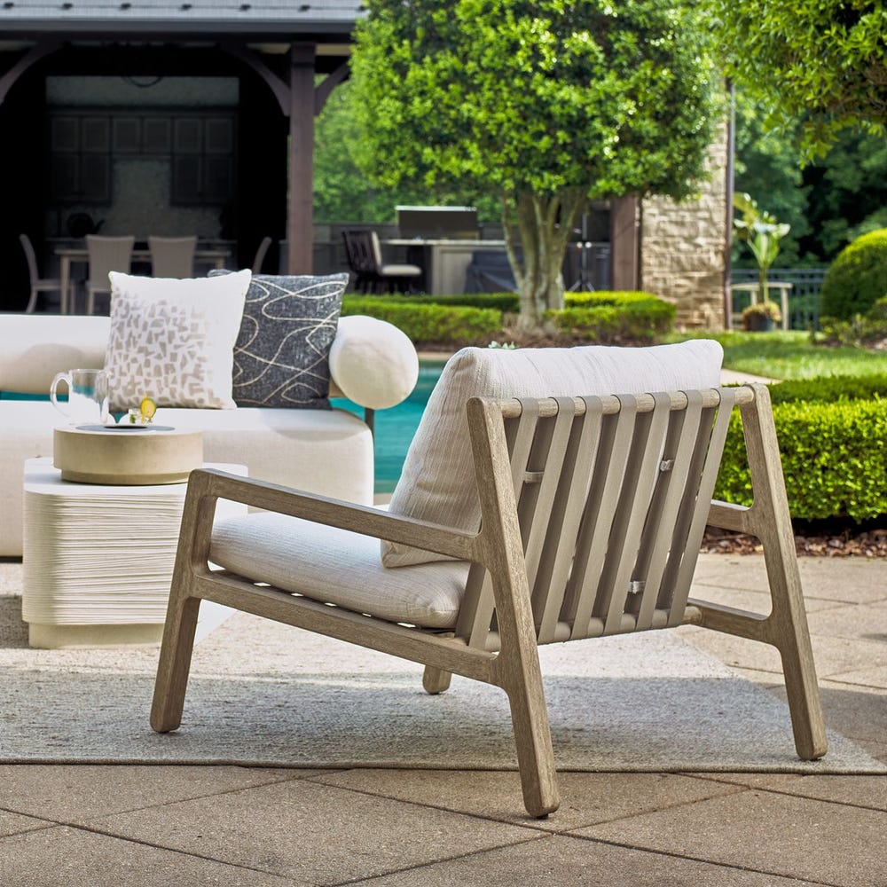 Uttermost Strapped Outdoor Lounge Chair