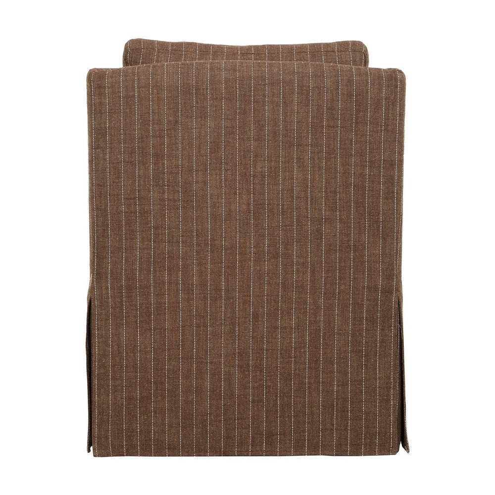 Uttermost Luisa Pinstripe Swivel Chair