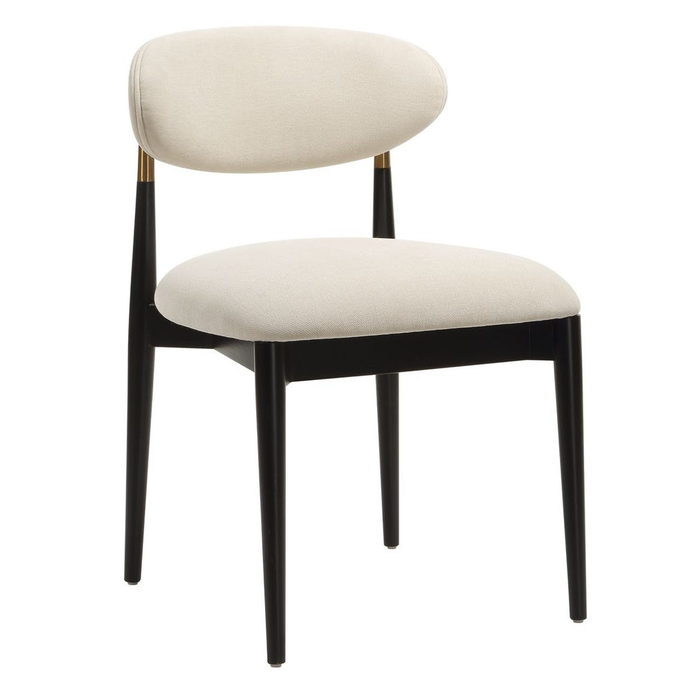 Uttermost Moxie Black Armless Dining Chair - Set of 2