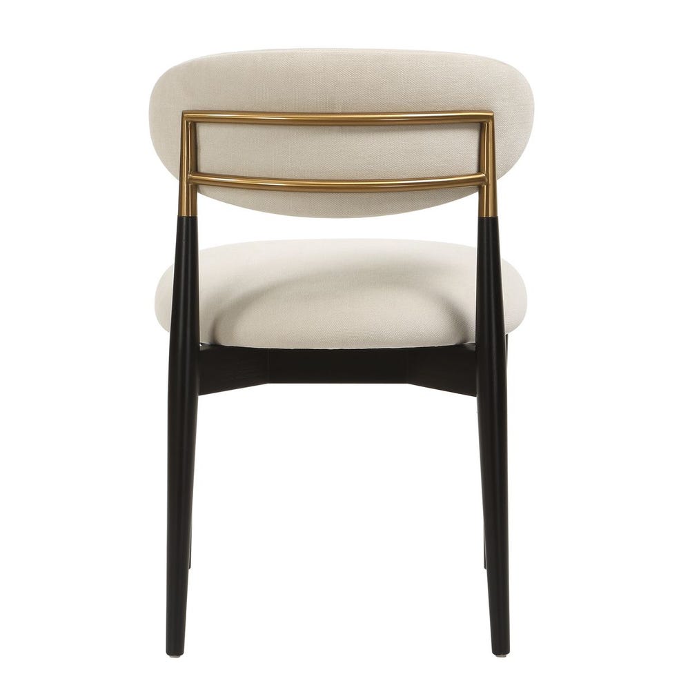 Uttermost Moxie Black Armless Dining Chair - Set of 2