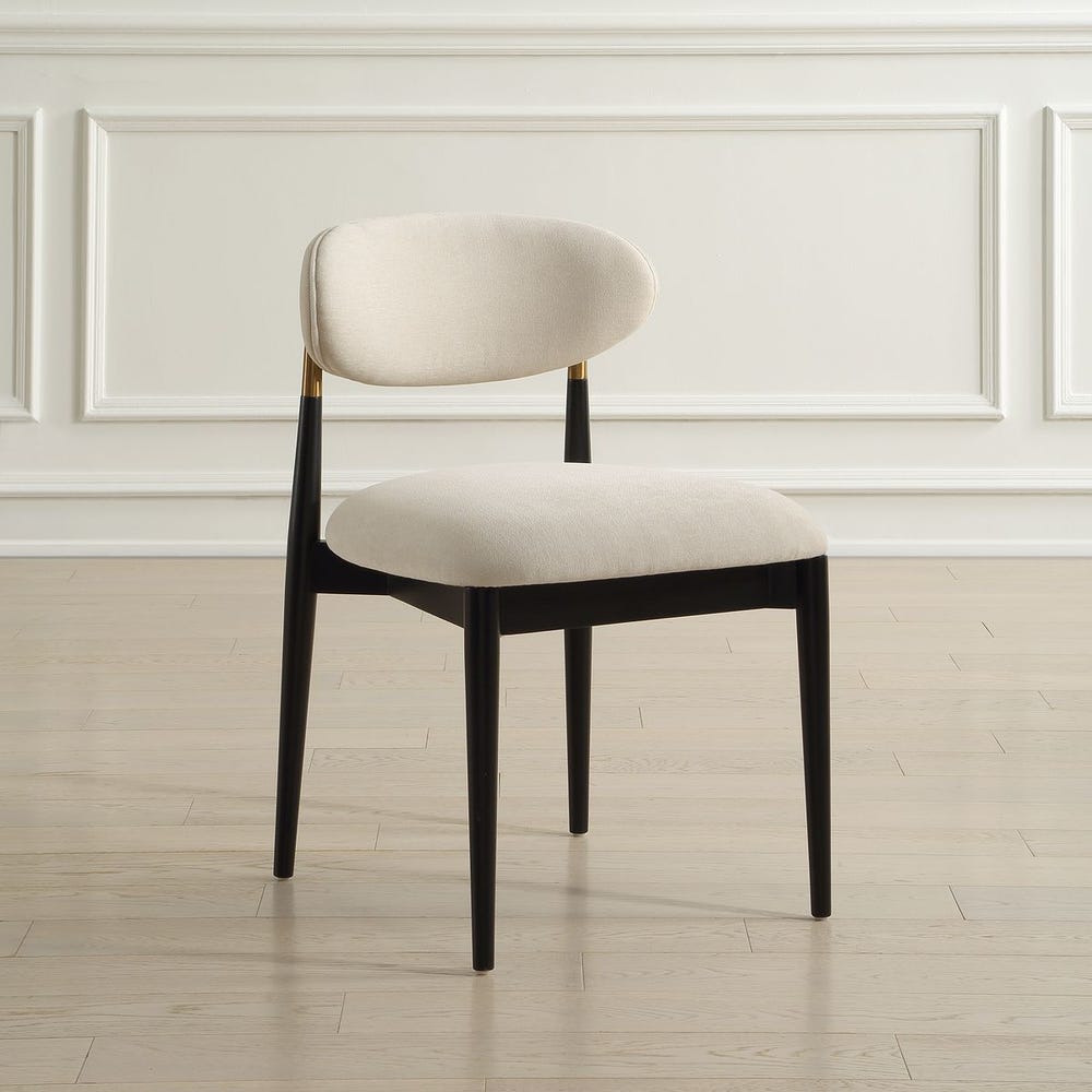 Uttermost Moxie Black Armless Dining Chair - Set of 2