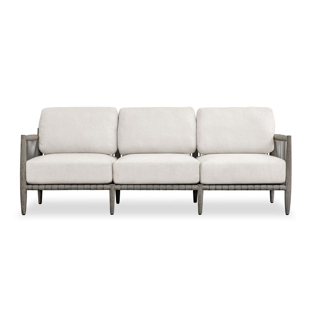 Uttermost Borneo Oyster White Outdoor Sofa