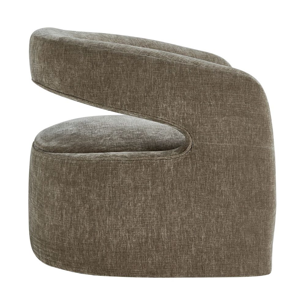 Uttermost Breis Swivel Barrel Chair