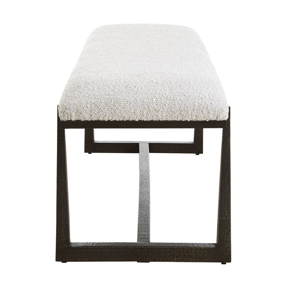 Uttermost Midas Black Long Bench