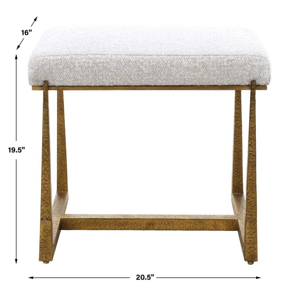 Uttermost Midas Gold Small Bench
