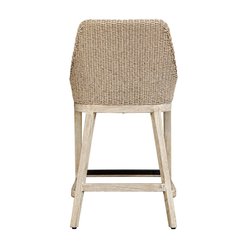 Uttermost Paloma Outdoor Wicker Counter Stool