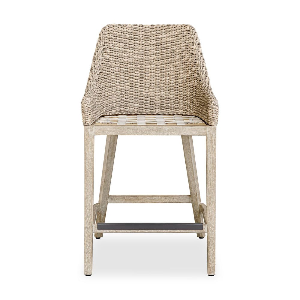 Uttermost Paloma Outdoor Wicker Counter Stool
