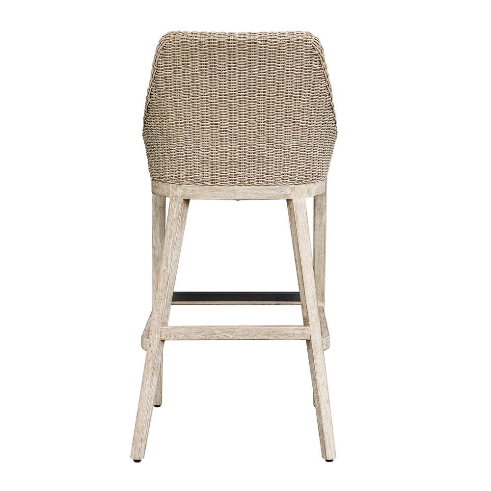 Uttermost Paloma Outdoor Wicker Bar Stool