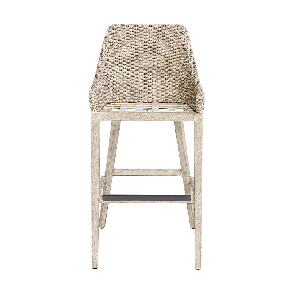 Uttermost Paloma Outdoor Wicker Bar Stool