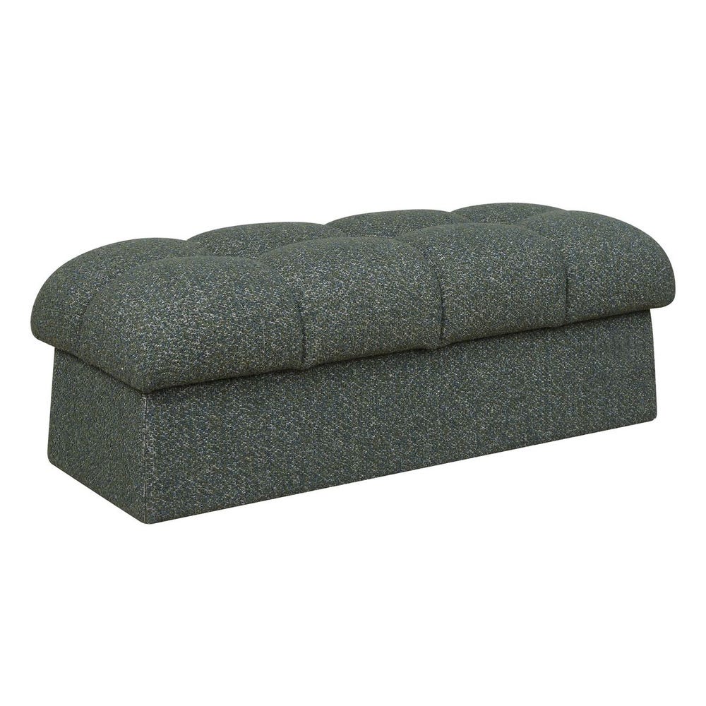Uttermost Harlem Moss Green with Lake Blue Bench
