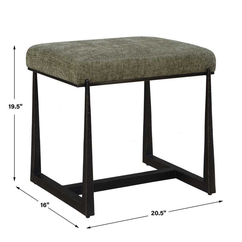 Uttermost Midas Bronze Small Bench