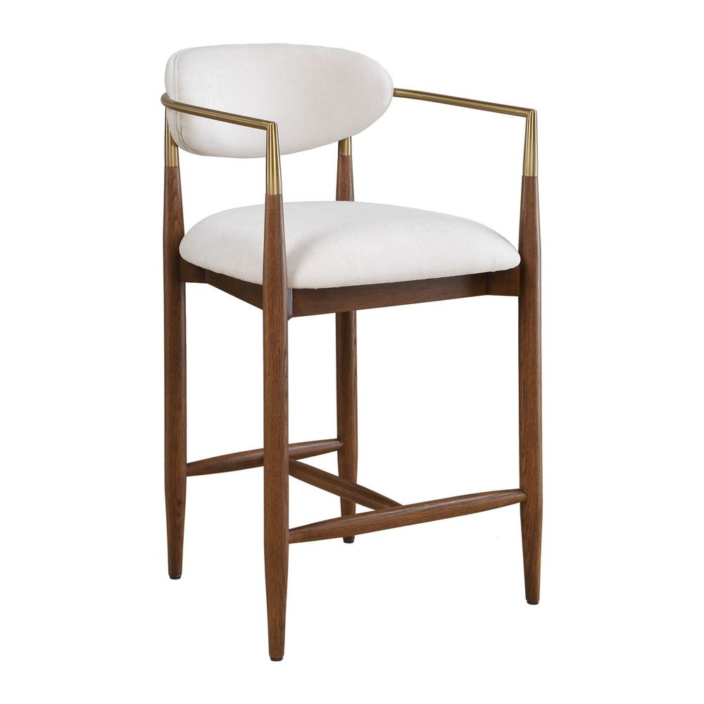 Uttermost Moxie Walnut Counter Stool