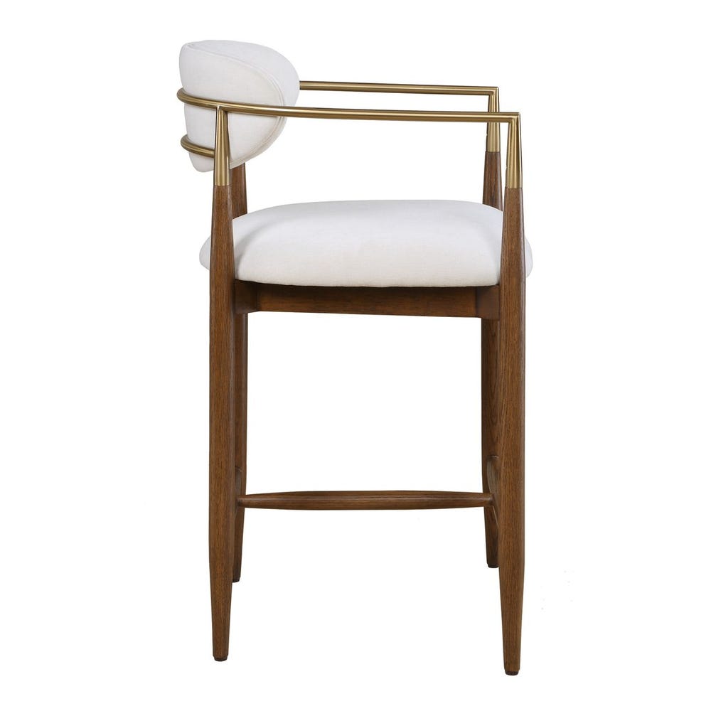 Uttermost Moxie Walnut Counter Stool