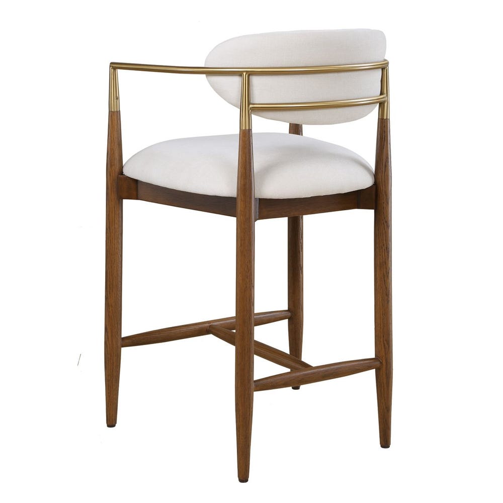 Uttermost Moxie Walnut Counter Stool
