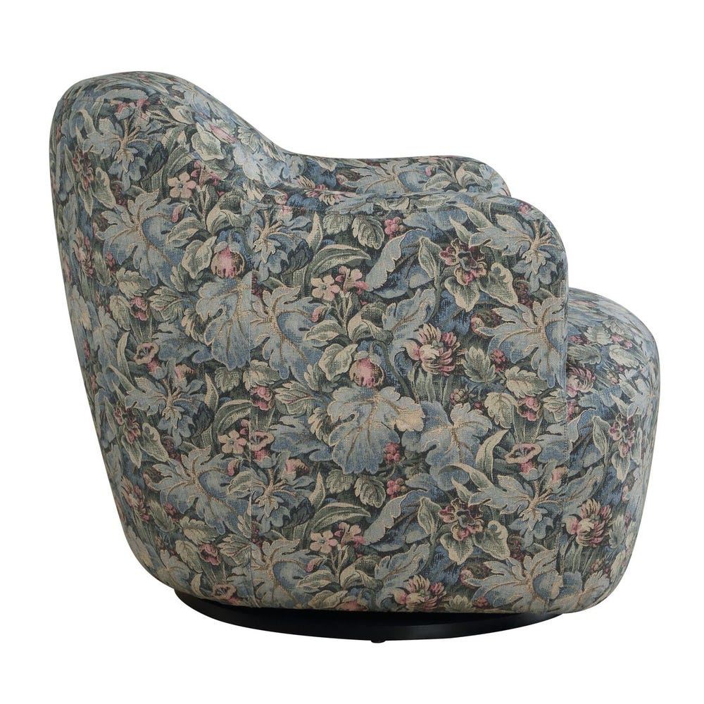 Uttermost Ansel Tapestry Swivel Chair