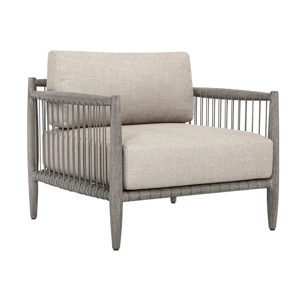 Uttermost Borneo Outdoor Dove Lounge Chair