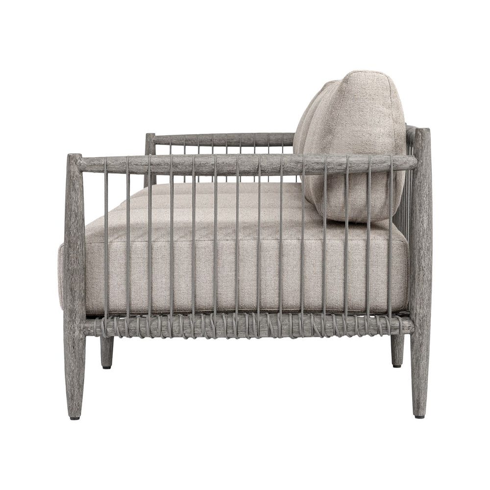 Uttermost Borneo Outdoor Dove Sofa