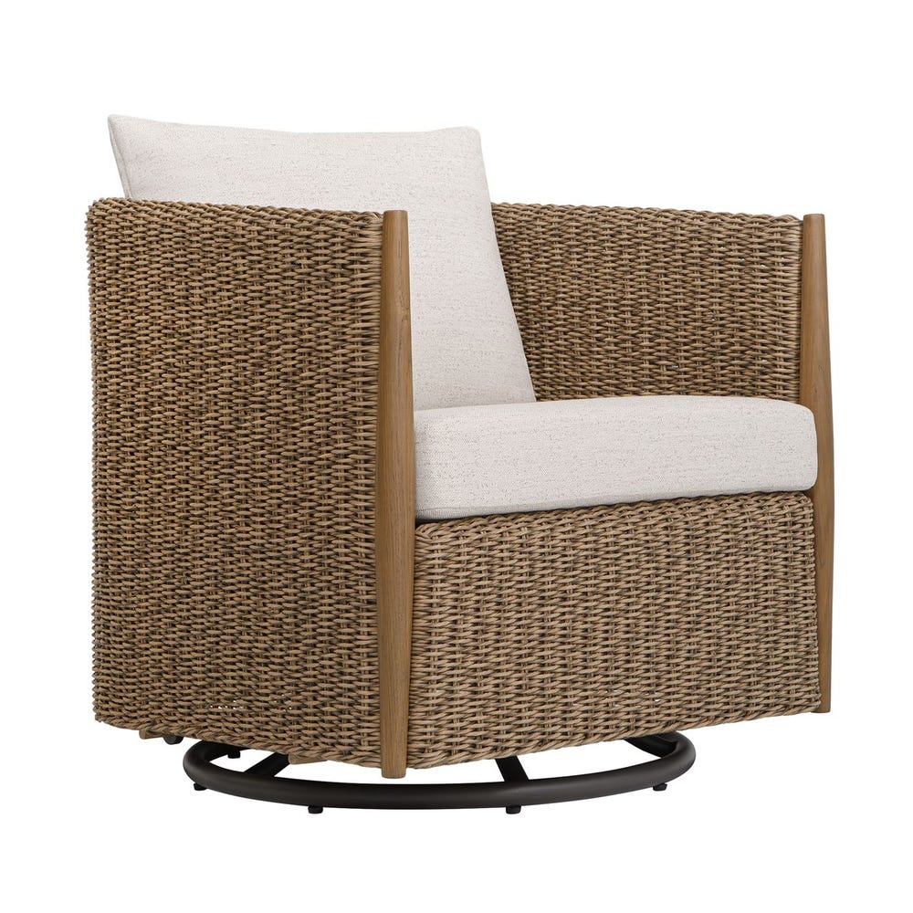 Uttermost Cala Outdoor Swivel Rocking Chair