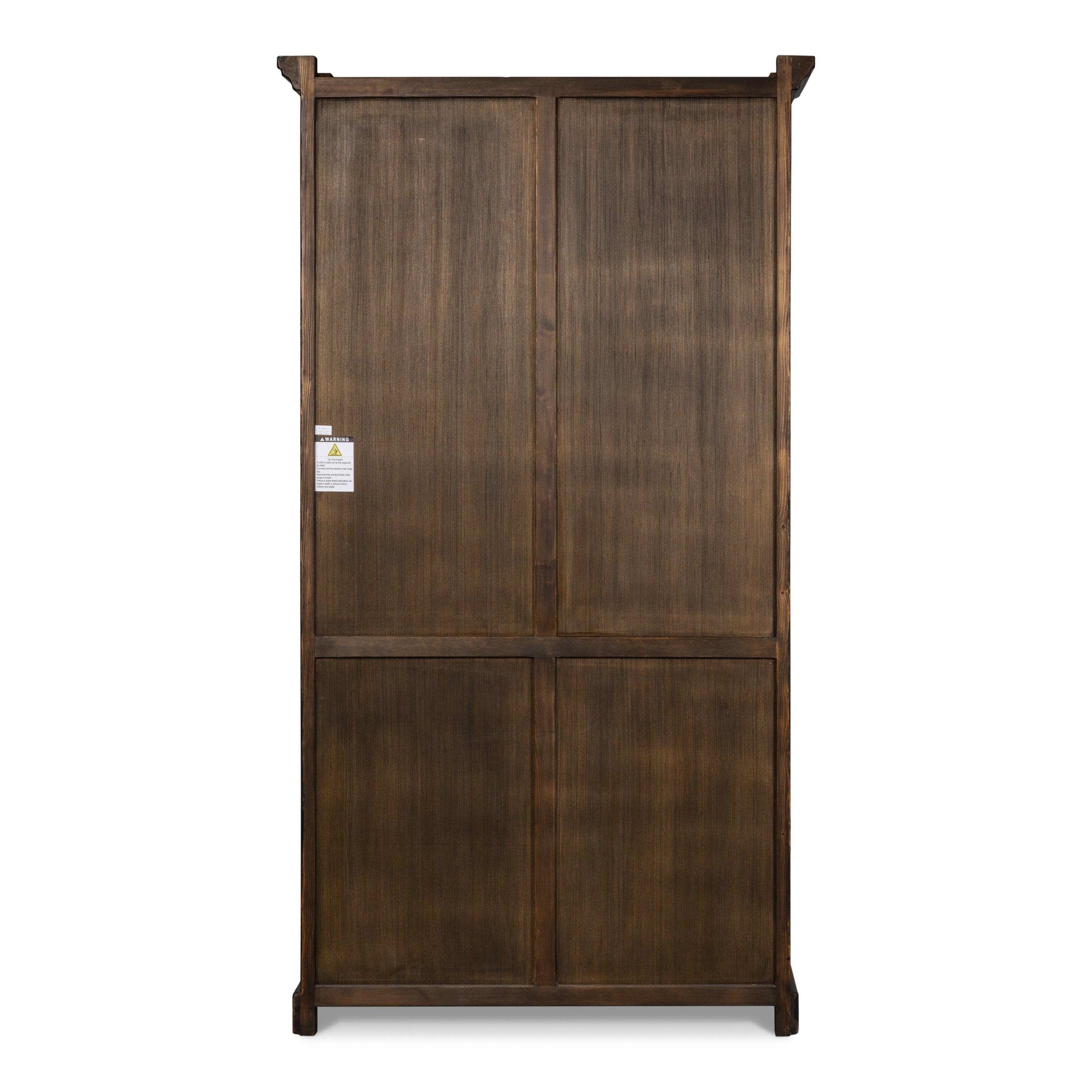 Edgar Allan Glass Bookcase