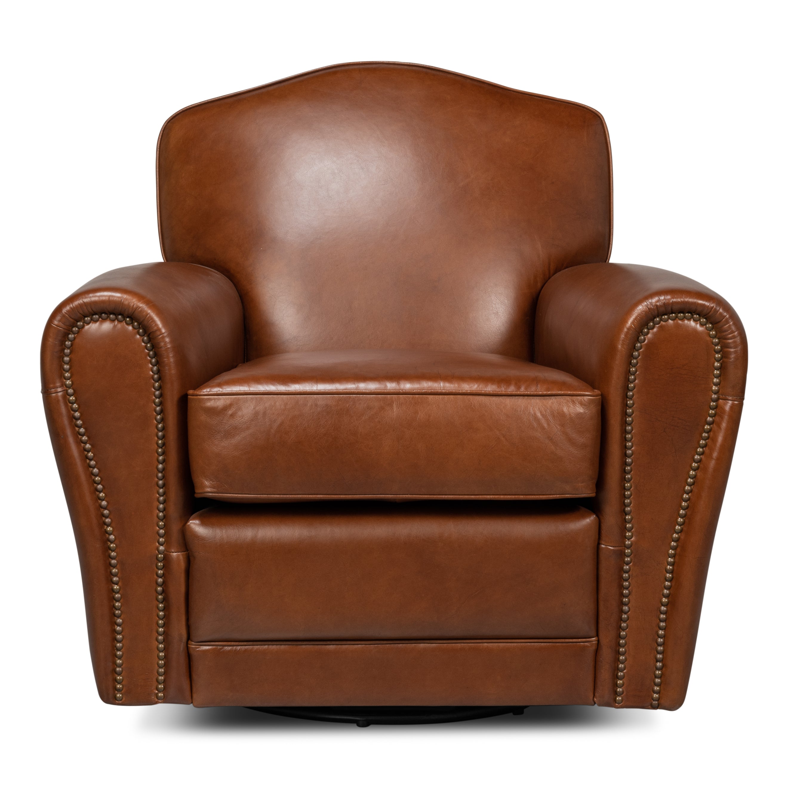 Elite French Club Swivel Chair