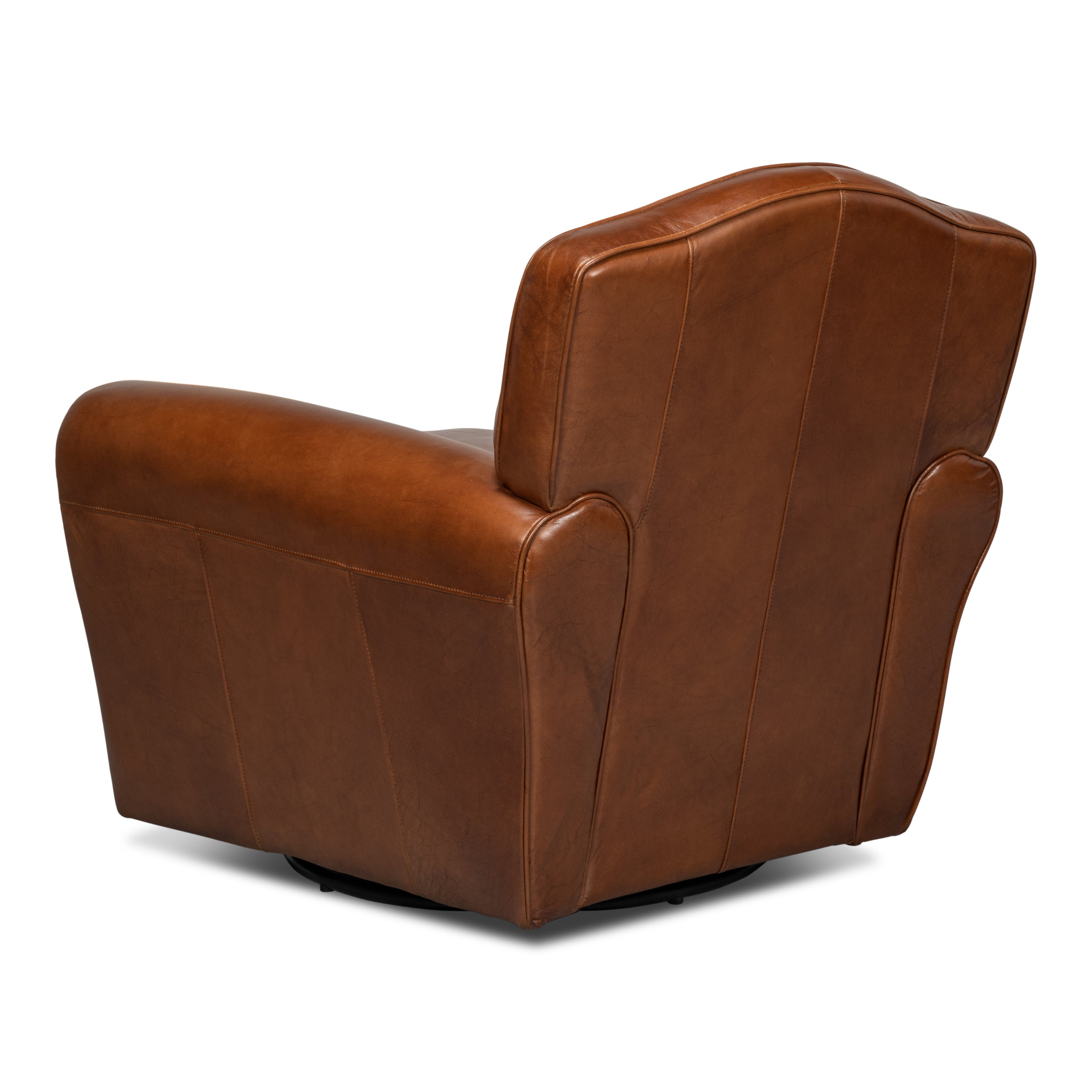 Elite French Club Swivel Chair