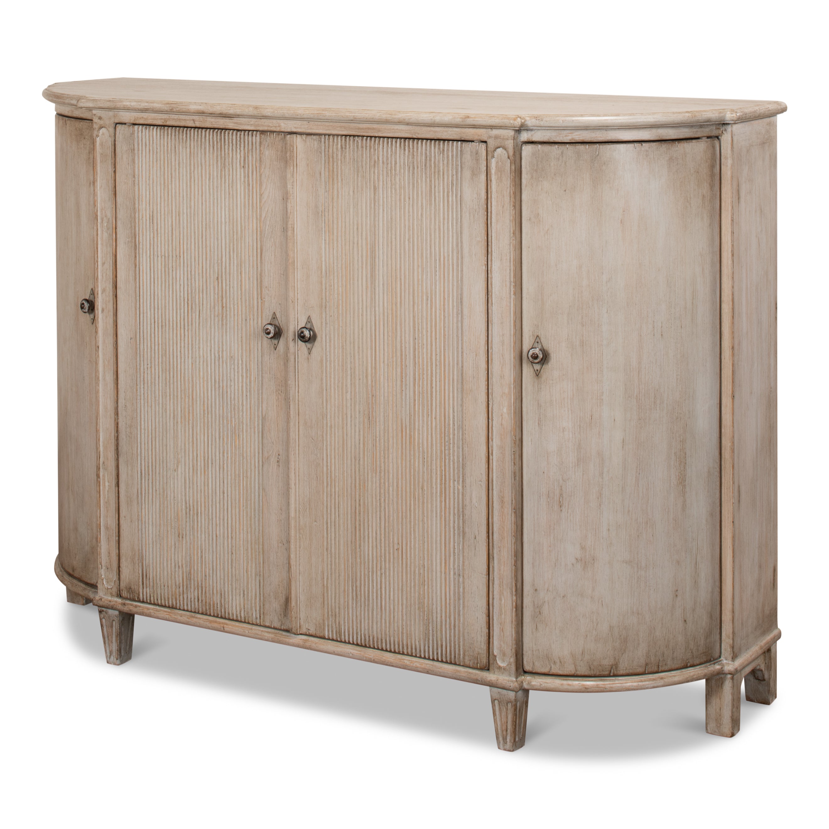 Brooks Demilune Console