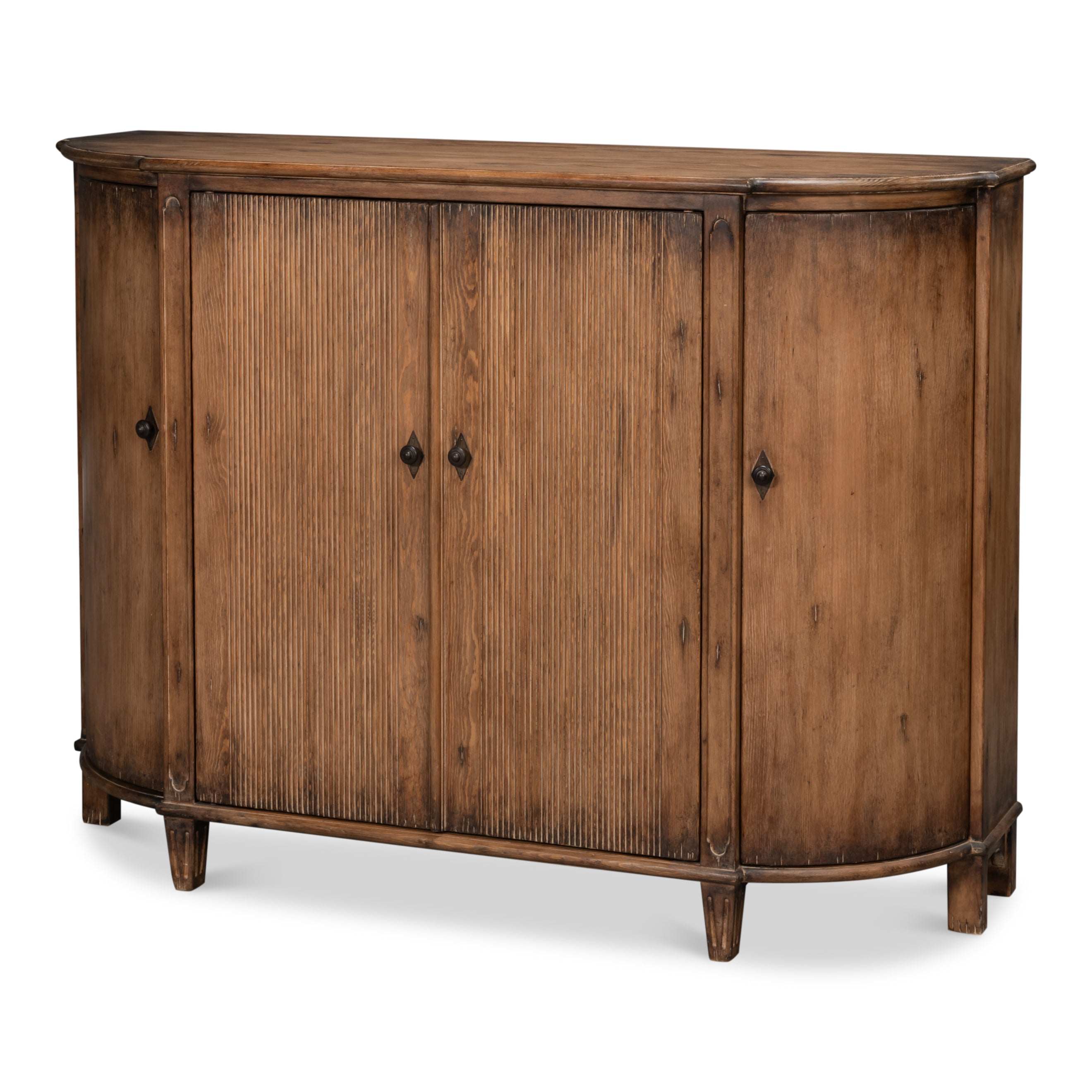 Brooks Demilune Console