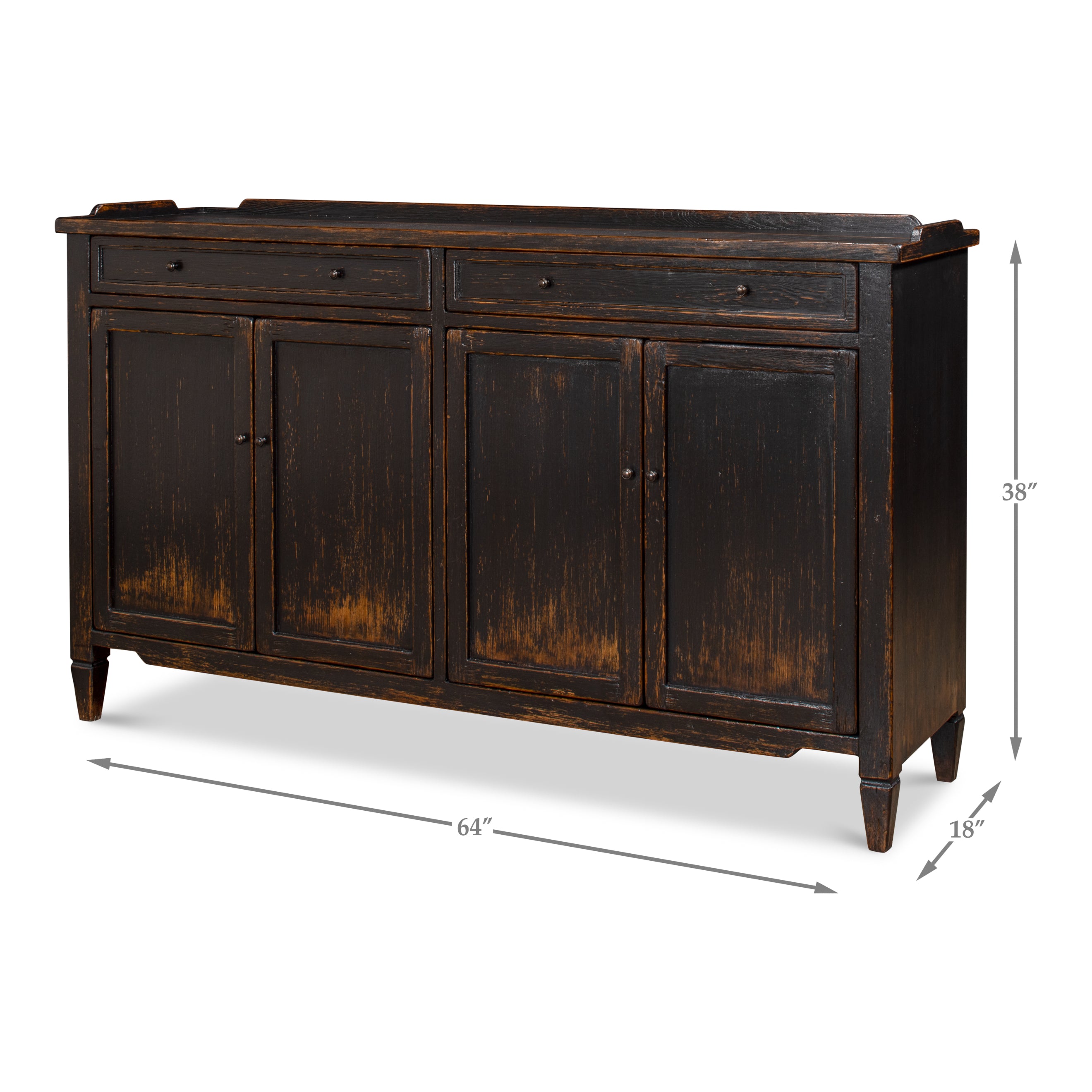 Madigan Sideboard - Antique Black